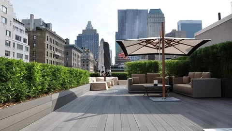 Midtown amenity terrace by The Foliage Co